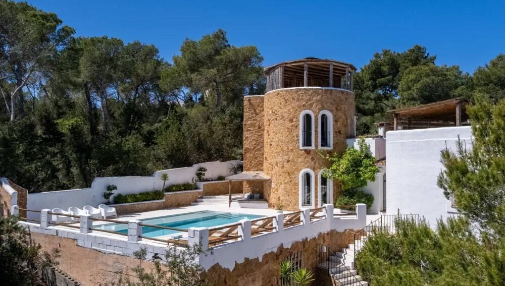 Una de las viviendas en Ibiza que se ofrecen en la página web de Huspy