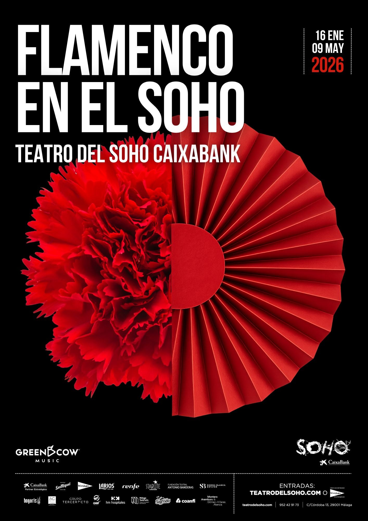 Farruquito, Marina Heredia, Manuel Lombo, Argentina y La Lupi son los artistas que actuarán en el Teatro del Soho CaixaBank Farruquito, Marina Heredia, Manuel Lombo, Argentina y La Lupi son los artistas que actuarán en el Teatro del Soho CaixaBank