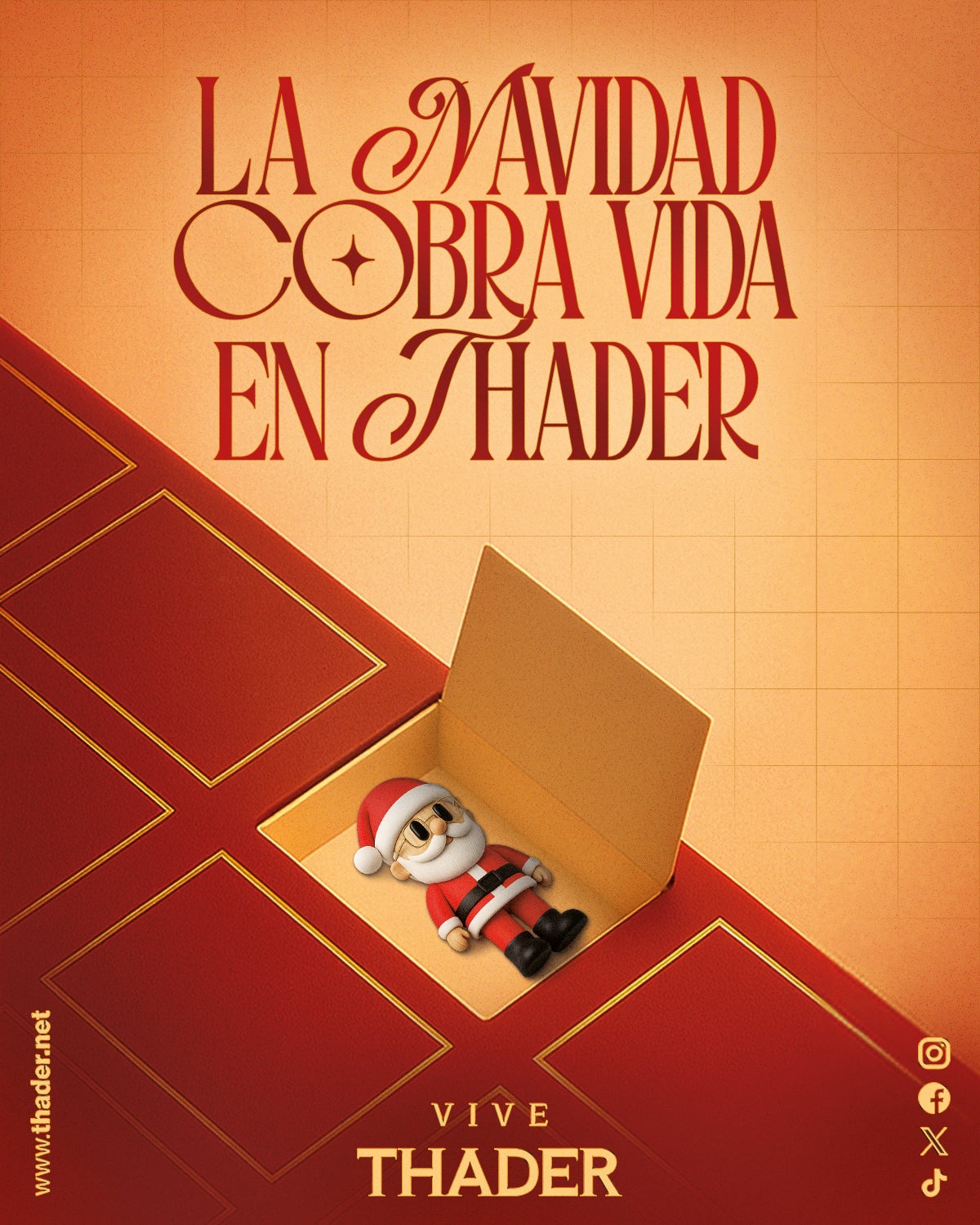 La Navidad cobra vida en Thader: luces, magia y actividades para toda la familia La Navidad cobra vida en Thader: luces, magia y actividades para toda la familia