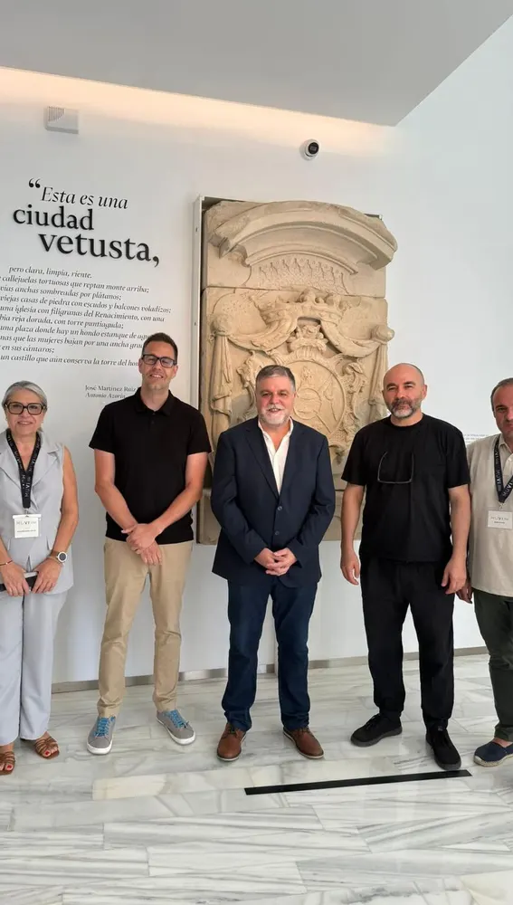 Acto en el que se ha anunciado la candidatura del MUVI a Mejor Museo de Europa. Acto en el que se ha anunciado la candidatura del MUVI a Mejor Museo de Europa.