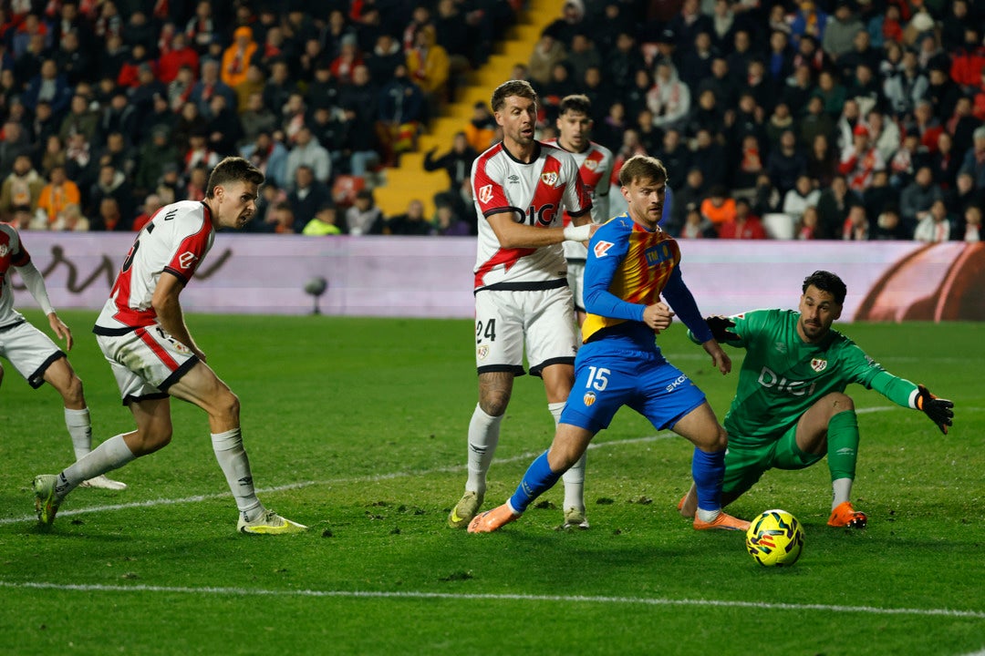El Valencia deja helado Vallecas El Valencia deja helado Vallecas