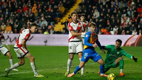El Valencia deja helado Vallecas El Valencia deja helado Vallecas