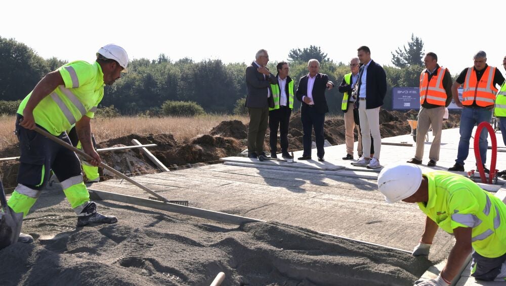 Visita ás obras da Avenida Infanta Elena