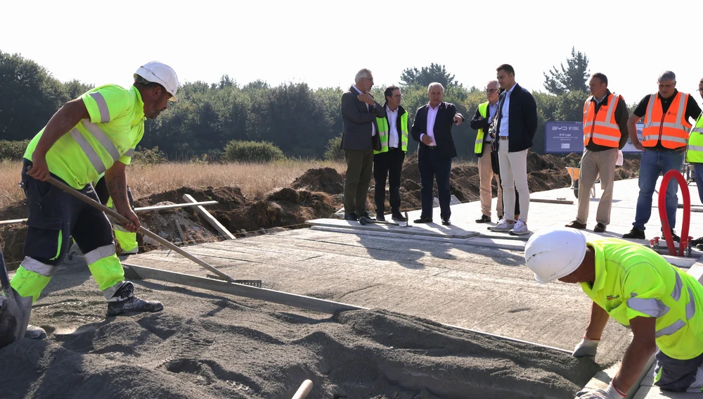 Visita ás obras da Avenida Infanta Elena Visita ás obras da Avenida Infanta Elena