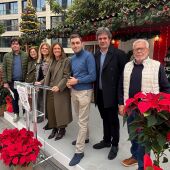 La alcaldesa de Almassora, María Tormo, presenta la programación navideña.