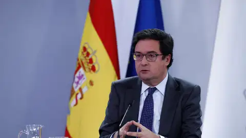 El ministro para la Transformación Digital y de la Función Pública, Oscar López, durante el Consejo de Ministros El ministro para la Transformación Digital y de la Función Pública, Oscar López, durante el Consejo de Ministros