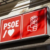 Imagen de la fachada de la sede del PSOE Imagen de la fachada de la sede del PSOE