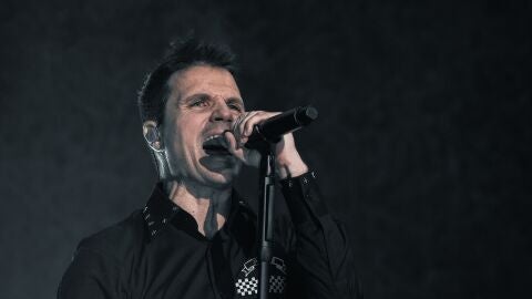 El cantante Dani Martín, durante su concierto en el Movistar Arena el 14 de noviembre 