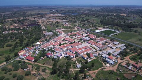 Vista &aacute;erea de Minas de las Herrer&iacute;as.