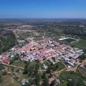Vista áerea de Minas de las Herrerías. Vista áerea de Minas de las Herrerías.