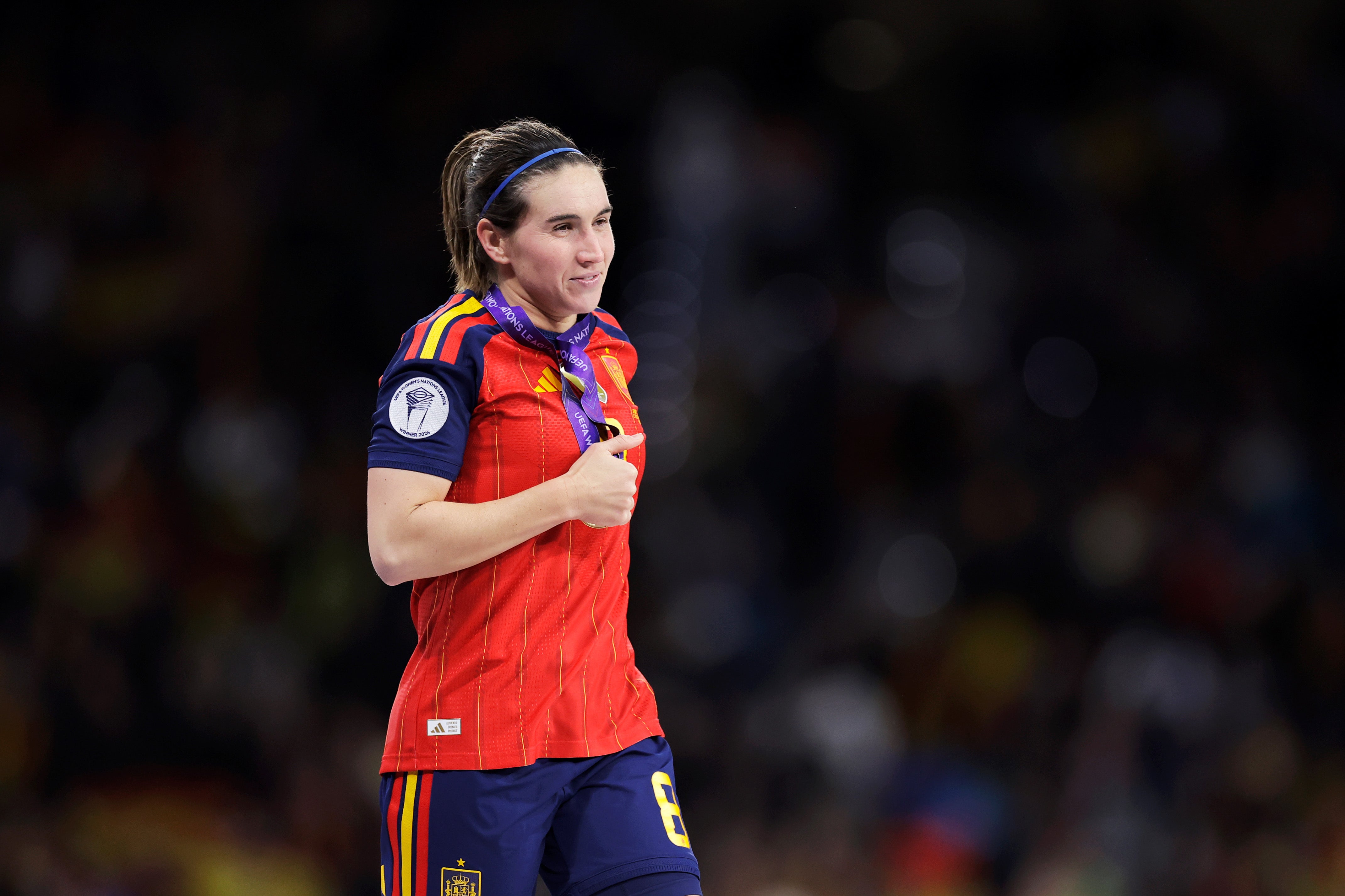 Mariona Caldentey tras ganar la Nations League Mariona Caldentey tras ganar la Nations League