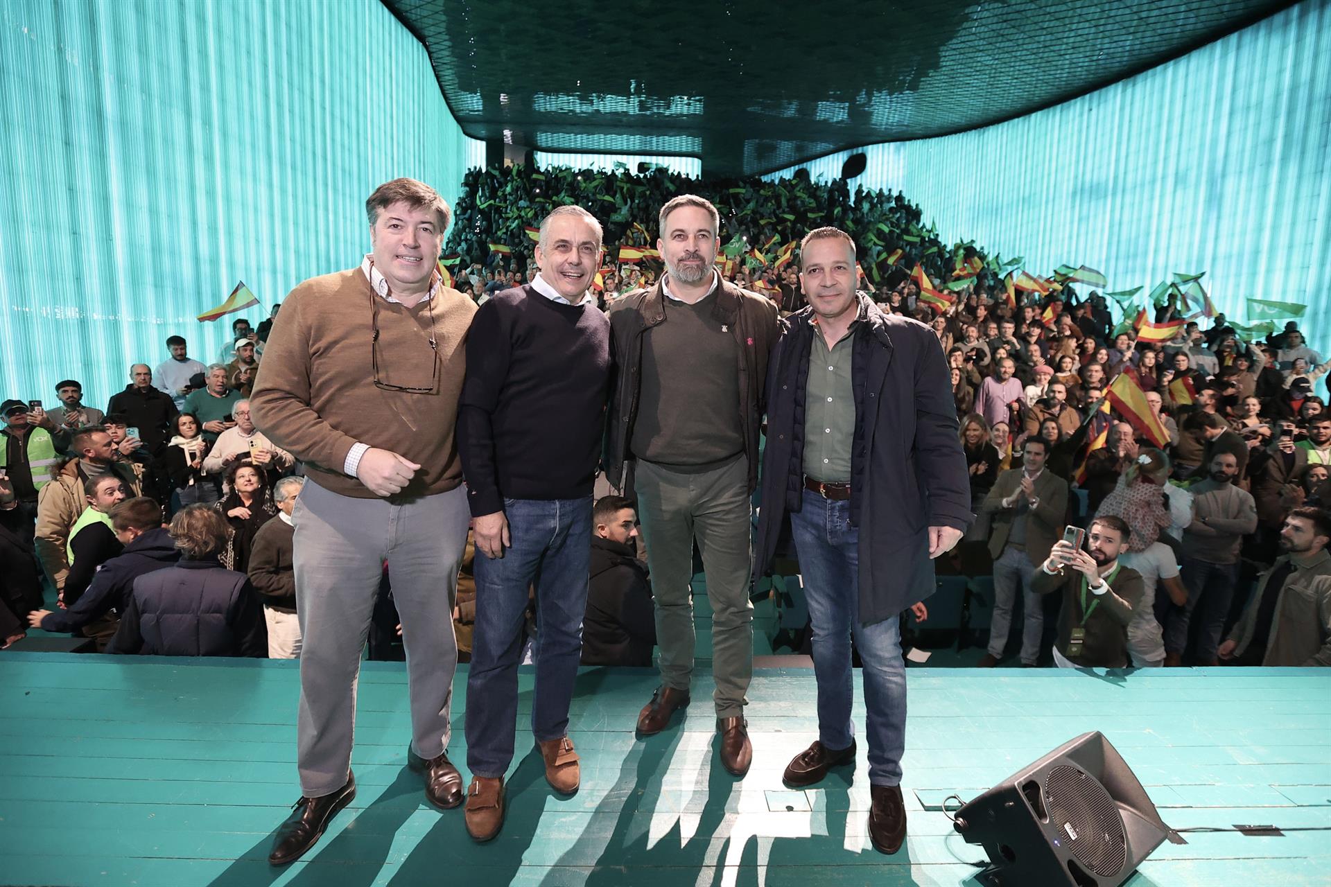 Abascal sitúa en Villanueva de la Serena el km 0 de la corrupción del PSOE Abascal sitúa en Villanueva de la Serena el km 0 de la corrupción del PSOE
