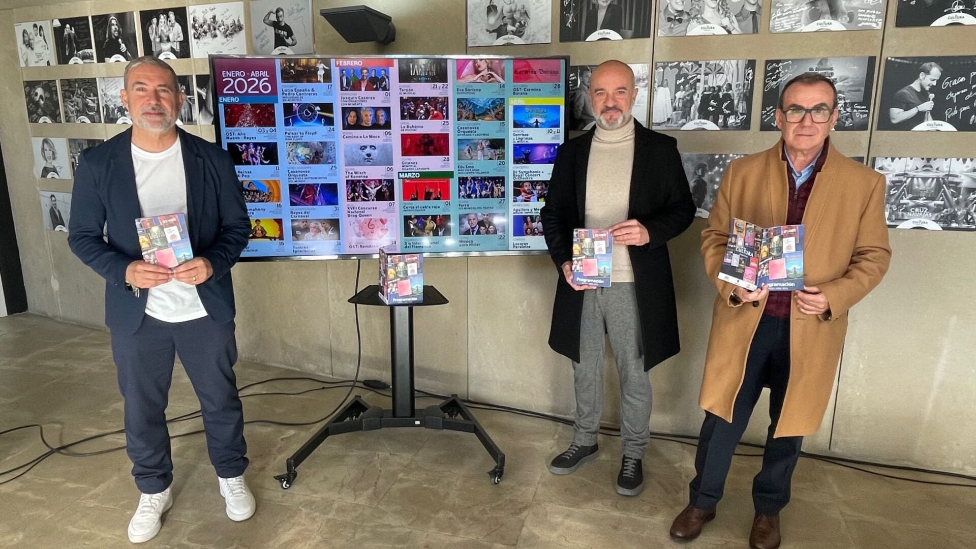 La programación del primer cuatrimestre de 2026 incluye una variada oferta de conciertos, teatro, comedia, ópera y talento local La programación del primer cuatrimestre de 2026 incluye una variada oferta de conciertos, teatro, comedia, ópera y talento local