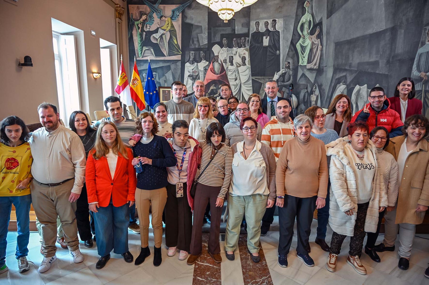 El pleno de la Diputación de Ciudad Real da voz a las personas con discapacidad El pleno de la Diputación de Ciudad Real da voz a las personas con discapacidad