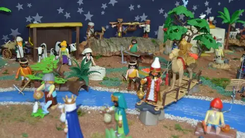 Casi 3.000 figuras componen el Belén de Playmobil que se inaugura este viernes en la Colección Visigoda de Mérida Casi 3.000 figuras componen el Belén de Playmobil que se inaugura este viernes en la Colección Visigoda de Mérida
