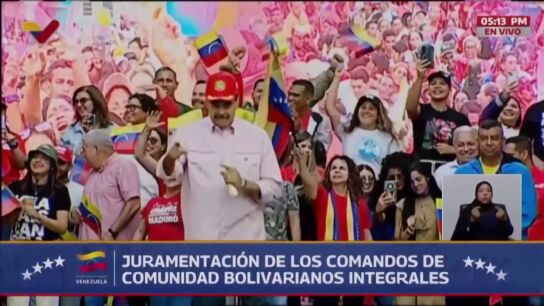 El v&iacute;deo viral de Maduro bailando al ritmo de su 'Peace forever' remix para responder a las amenazas de Trump