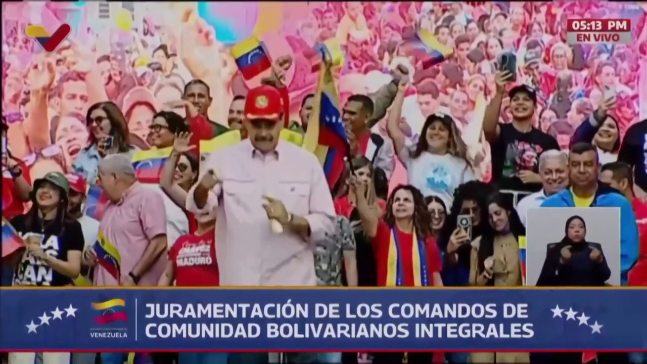 El vídeo viral de Maduro bailando al ritmo de su 'Peace forever' remix para responder a las amenazas de Trump El vídeo viral de Maduro bailando al ritmo de su 'Peace forever' remix para responder a las amenazas de Trump