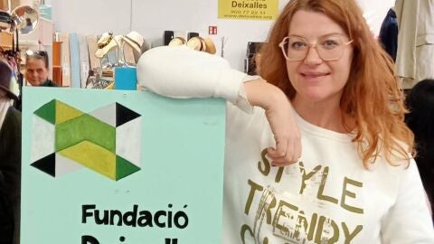 Raquel Mart&iacute;nez, coordinadora de la Fundaci&oacute; Deixalles