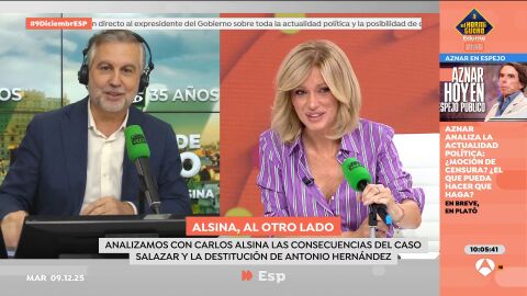 La pregunta de Alsina en Espejo P&uacute;blico: "&iquest;Cu&aacute;ndo termina la lista de los 'se&ntilde;oros' de Pedro S&aacute;nchez?" 