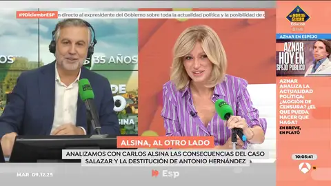 La pregunta de Alsina en Espejo Público: "¿Cuándo termina la lista de los 'señoros' de Pedro Sánchez?" La pregunta de Alsina en Espejo Público: "¿Cuándo termina la lista de los 'señoros' de Pedro Sánchez?"