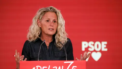 Imagen de archivo de la portavoz del PSOE, Montse Mínguez. Imagen de archivo de la portavoz del PSOE, Montse Mínguez.