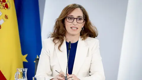 La ministra de Sanidad, Mónica García La ministra de Sanidad, Mónica García