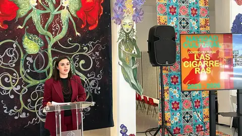 La concejala de Cultura, Nayma Beldjilali La concejala de Cultura, Nayma Beldjilali