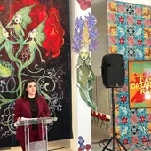 La concejala de Cultura, Nayma Beldjilali La concejala de Cultura, Nayma Beldjilali