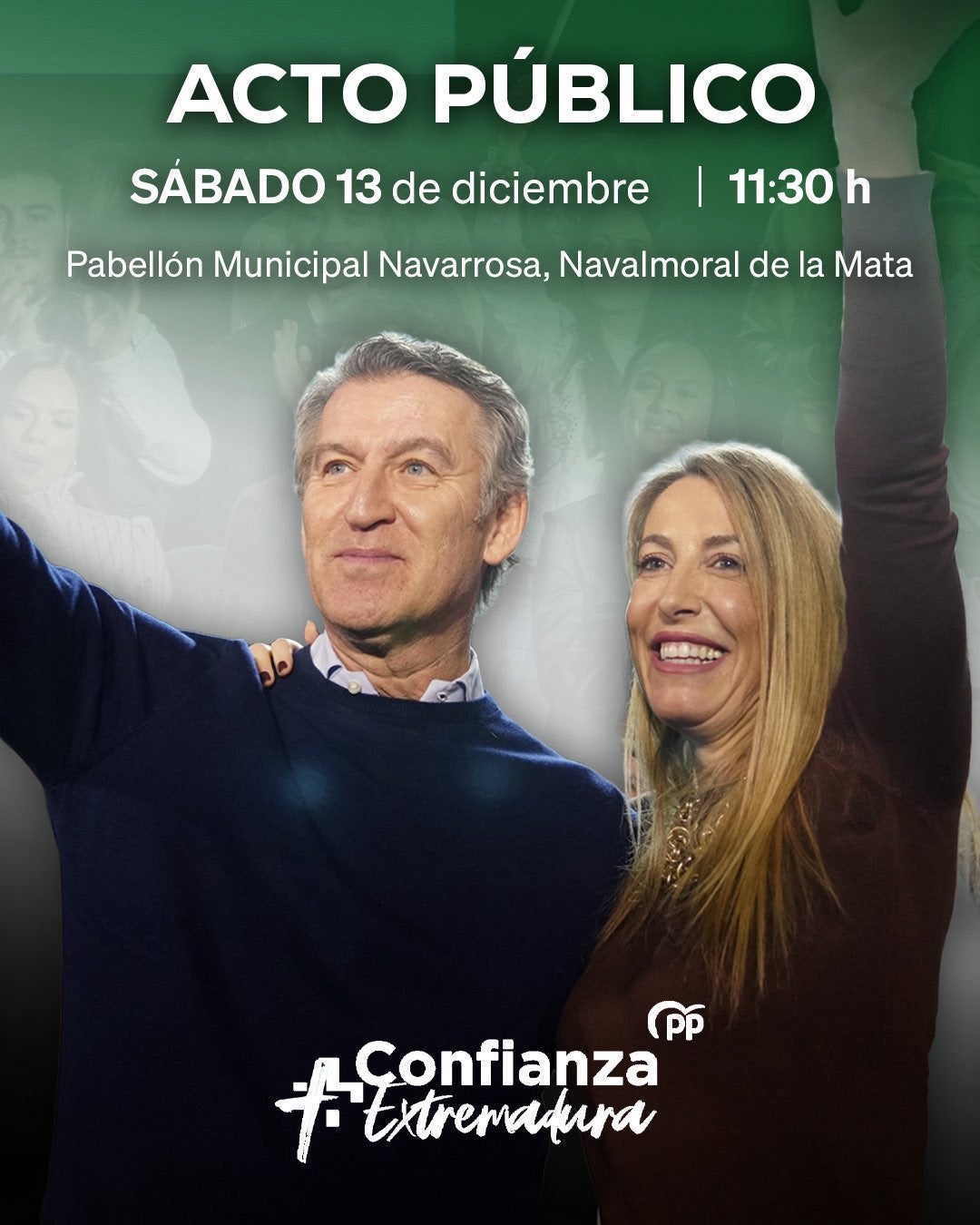 Núñez Feijóo regresa a la campaña extremeña y participará en un acto con María Guardiola este sábado en Navalmoral Núñez Feijóo regresa a la campaña extremeña y participará en un acto con María Guardiola este sábado en Navalmoral