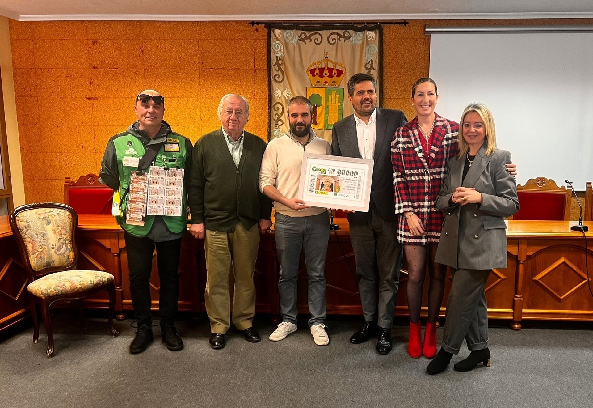 La Virgen de la Consolidación del Castillo, patrona de Montánchez, protagoniza el cupón de la ONCE del 18 de diciembre La Virgen de la Consolidación del Castillo, patrona de Montánchez, protagoniza el cupón de la ONCE del 18 de diciembre