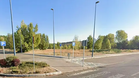 Parcela del Área 17 en la que se levantará el centro Parcela del Área 17 en la que se levantará el centro