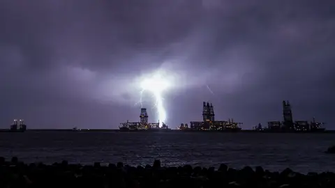 Tormentas en Canarias por la borrasca Emilia Tormentas en Canarias por la borrasca Emilia