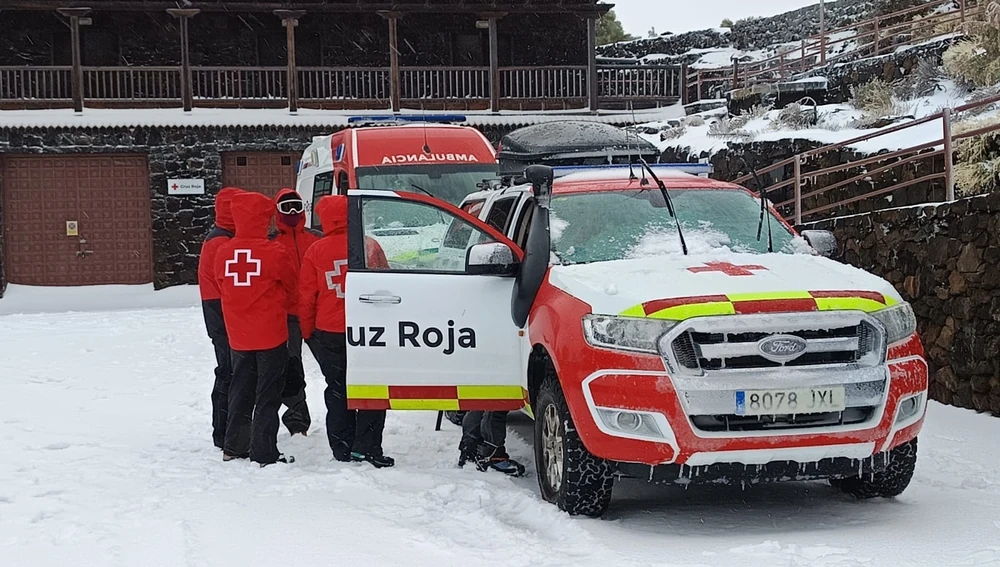 Nieve en el Teide Nieve en el Teide