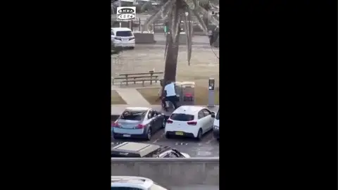 El vídeo del héroe de Bondi Beach: un hombre se abalanza contra un atacante en pleno tiroteo y le quita el arma El vídeo del héroe de Bondi Beach: un hombre se abalanza contra un atacante en pleno tiroteo y le quita el arma