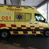 Una ambulancia de soporte vital básico del SAMU 061 de Baleares, aparcada en el Hospital Son Espases. Una ambulancia de soporte vital básico del SAMU 061 de Baleares, aparcada en el Hospital Son Espases.