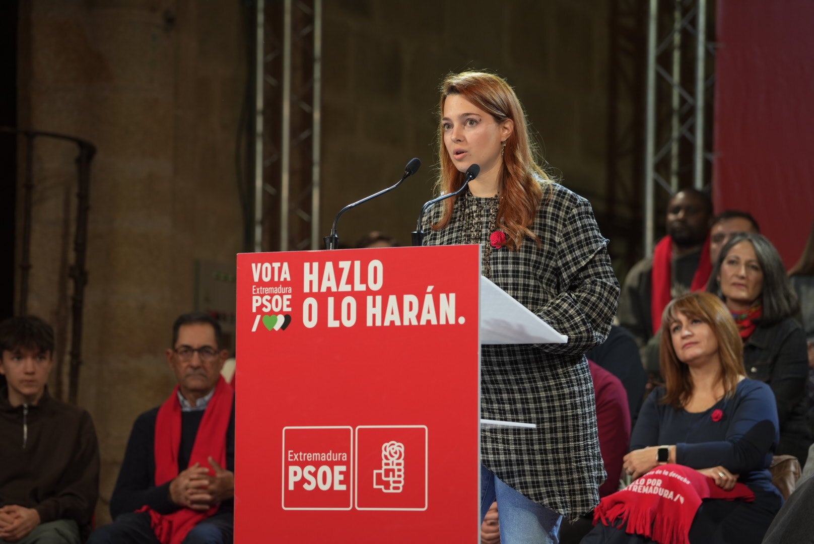 La portavoz del PSOE de la provincia de Cáceres, Irene Pozas La portavoz del PSOE de la provincia de Cáceres, Irene Pozas