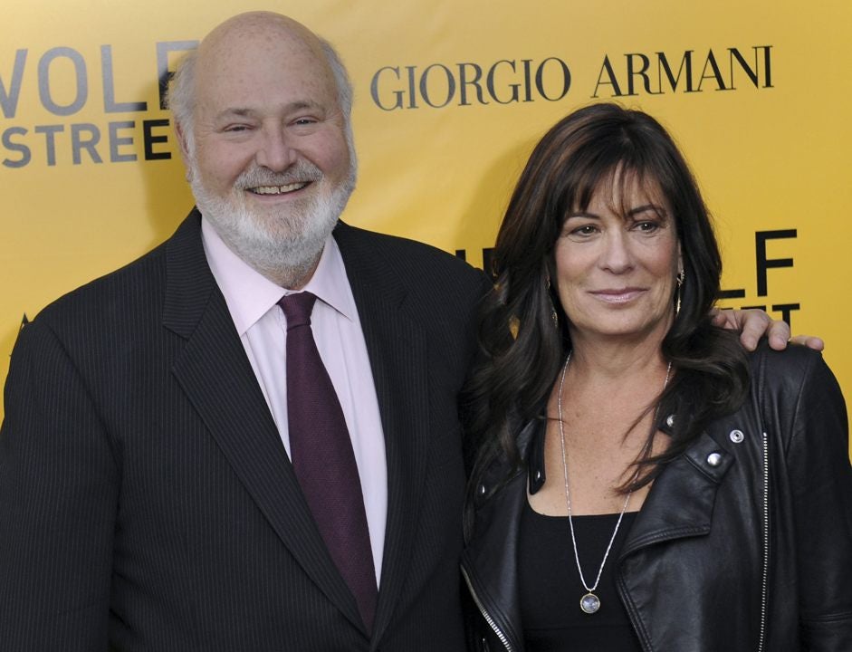 El director Rob Reiner y su esposa, Michelle Singer El director Rob Reiner y su esposa, Michelle Singer