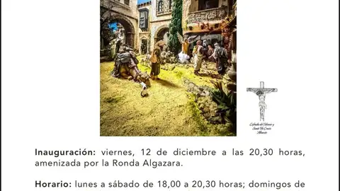 La Cofradía del Silencio inaugura su Belén en su Casa Hermandad La Cofradía del Silencio inaugura su Belén en su Casa Hermandad