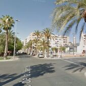 Lugar en el que se produjo el accidente en el que falleció el menor de edad en Elche. 