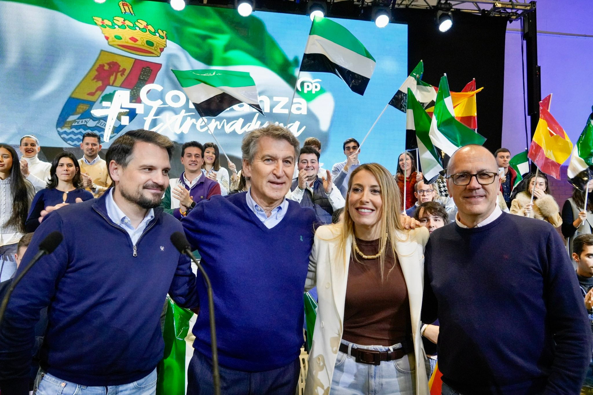 Feijóo visitará este martes una empresa en Zahínos y participará en un mitin en Jerez de los Caballeros Feijóo visitará este martes una empresa en Zahínos y participará en un mitin en Jerez de los Caballeros