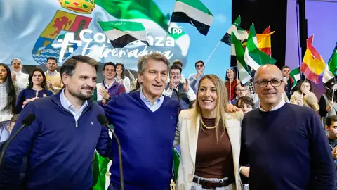 Feijóo visitará este martes una empresa en Zahínos y participará en un mitin en Jerez de los Caballeros Feijóo visitará este martes una empresa en Zahínos y participará en un mitin en Jerez de los Caballeros