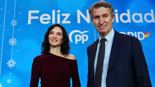 Isabel Díaz Ayuso y Alberto Núñez Feijóo Isabel Díaz Ayuso y Alberto Núñez Feijóo
