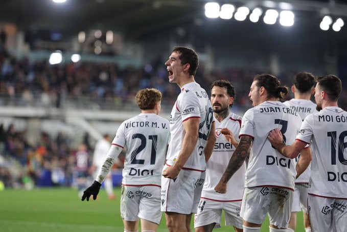 Osasuna pasa a octavos de final en la prórroga Osasuna pasa a octavos de final en la prórroga