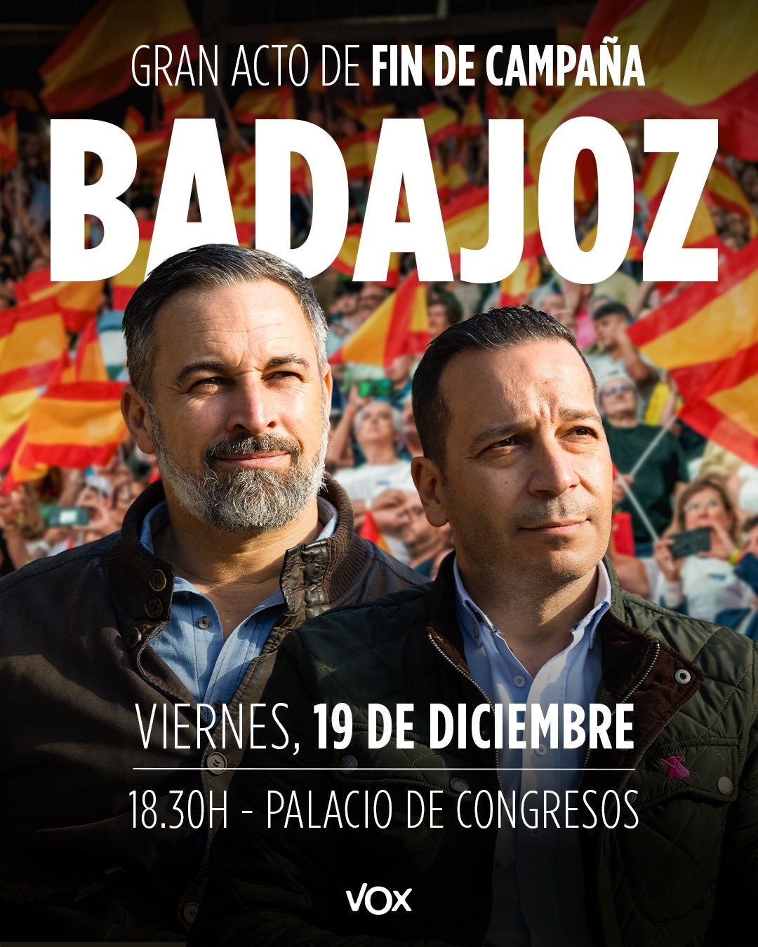 Abascal contrapone el "sentido común" de Vox frente a los discursos "alejados de la gente" del PP y el PSOE Abascal contrapone el "sentido común" de Vox frente a los discursos "alejados de la gente" del PP y el PSOE