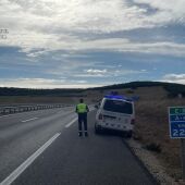 Guardia Civil de Tráfico en la A-4