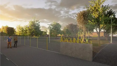 El Parque Joaquín Roig inicia su proceso de renovación con la fase 1 del proyecto de mejora El Parque Joaquín Roig inicia su proceso de renovación con la fase 1 del proyecto de mejora