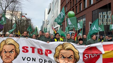 Agricultores alicantinos denuncian el "abandono absoluto" del campo por parte de la Unión Europea Agricultores alicantinos denuncian el "abandono absoluto" del campo por parte de la Unión Europea