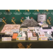 Material incautado por la Guardia Civil tras la operación Material incautado por la Guardia Civil tras la operación