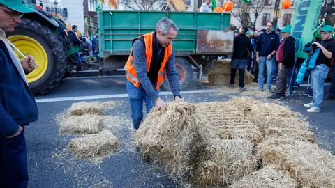 Tractorada en València Tractorada en València