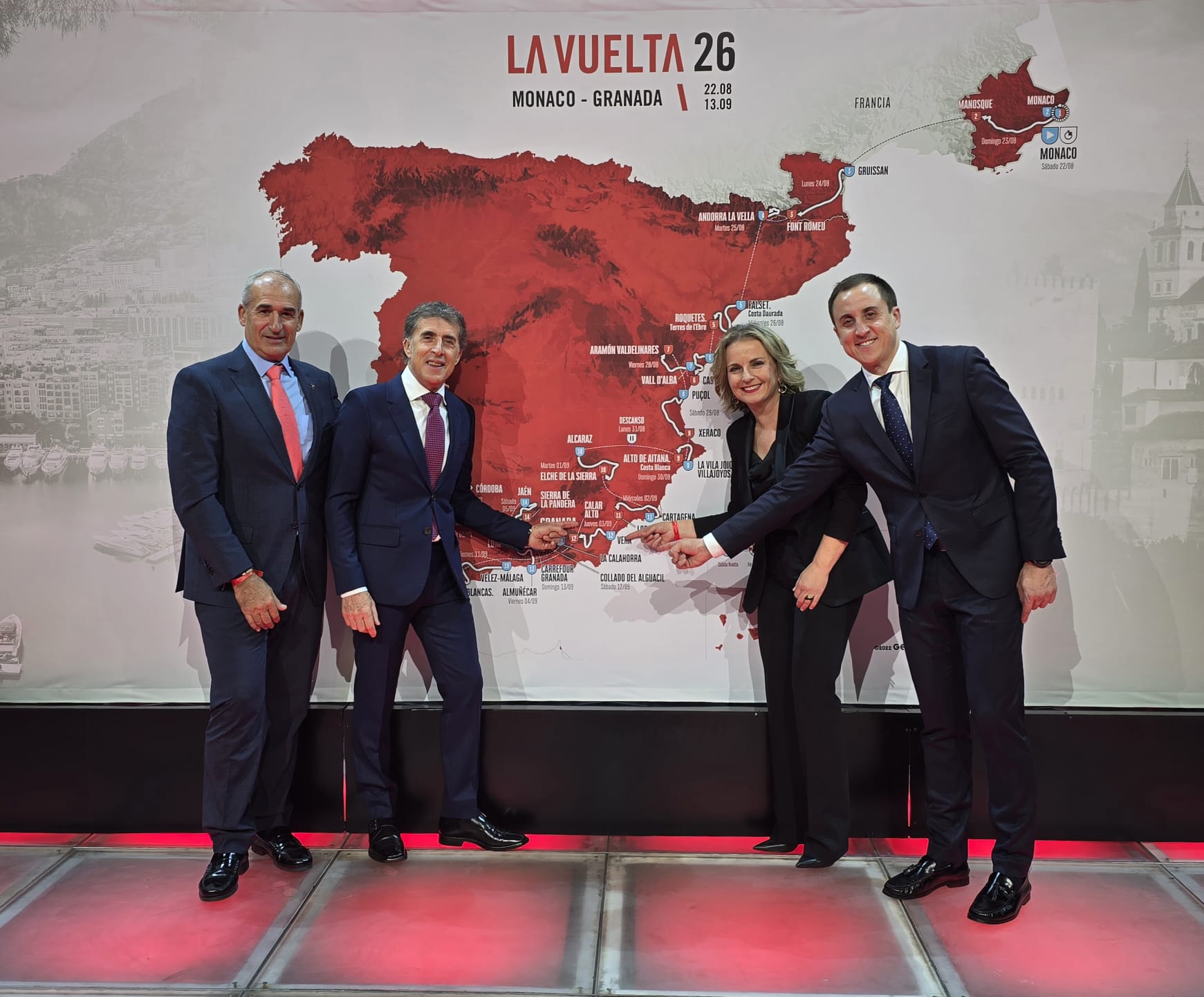 La Vuelta a España 2026 tendrá una etapa en Almería La Vuelta a España 2026 tendrá una etapa en Almería